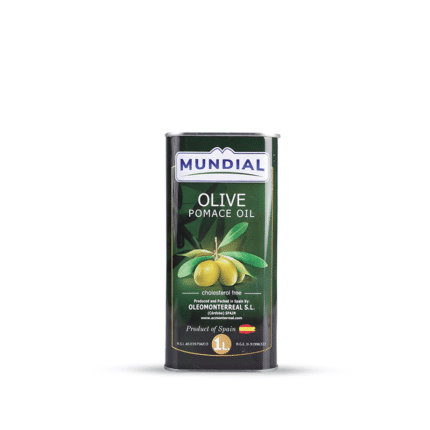 Mundial Pomace Olive Oil Tin 1 Ltr