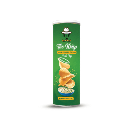 The Krisp Chips Sour Cream And Onion 110gm