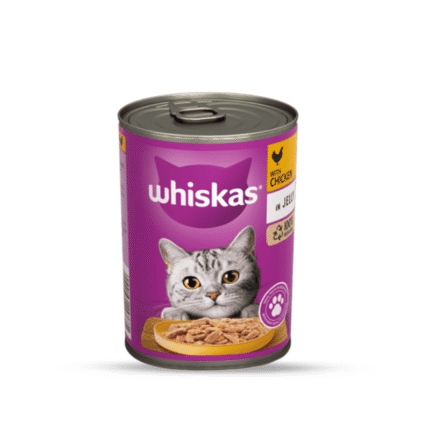 Whisakas Cat Food Tin Chicken 400gm