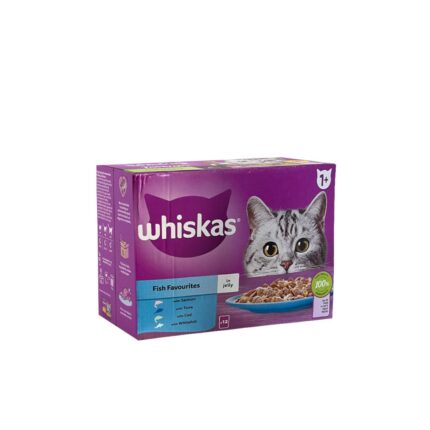 Whiskas Cat Food Fish Favouriets In Jelly 1 +