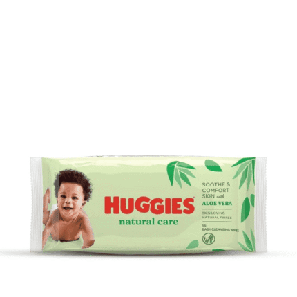 Huggies Nature Care Wipes 56 Pcs